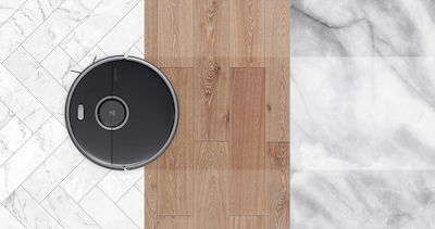 Roborock S5 Roboter-Staubsauger zum Staubsaugen & Wischen mit WLAN Schwarz
