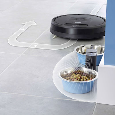 iRobot Roomba 980 Roboter-Staubsauger mit Kartierung und Wi-Fi Schwarz