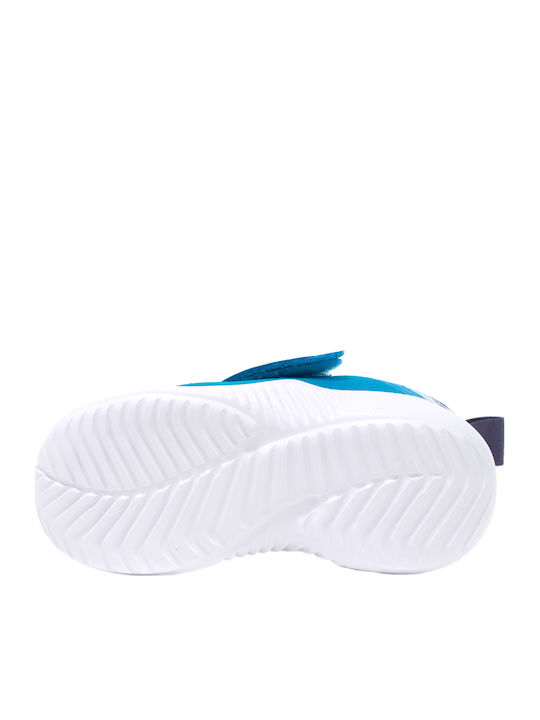 Fortarun Fortarun X Frozen Kids Sports Shoes Running with Hoop & Loop Closure Bold Aqua / Purple Tint / Cloud White