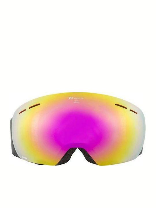 Alpina Granby HM Μάσκα Σκι & Snowboard Ενηλίκων με Φακό Καθρέπτη