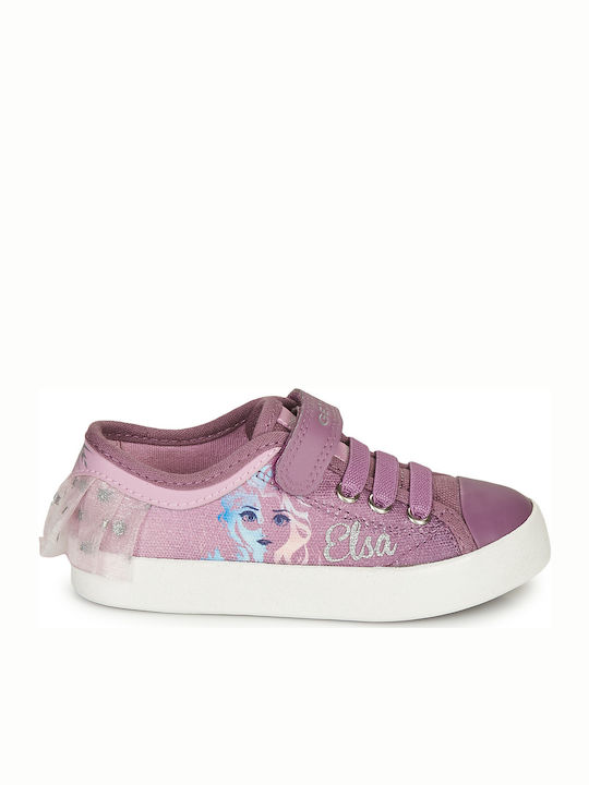 Geox Παιδικά Sneakers Ciak Ανατομικά για Κορίτσι Ροζ
