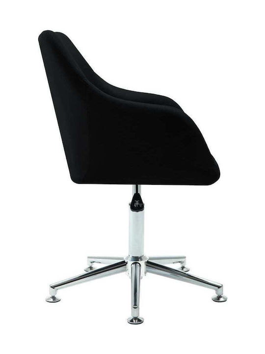 Stuhl mit Armlehnen Black 55x53x78cm 1Stück