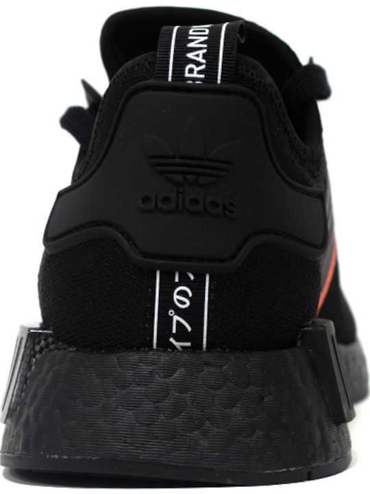 NMD_R1 Sneakers Core Black / Solar Red