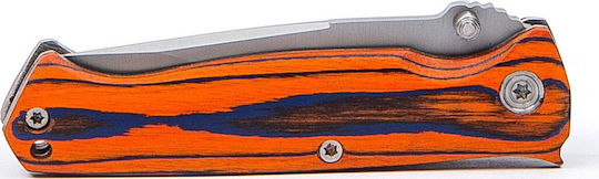 Flaminaire Paris FL316 Taschenmesser Orange in Hülle