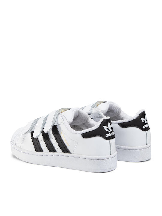 Superstar SUPERSTAR Kinder Sneakers mit Klettverschluss Cloud White / Core Black