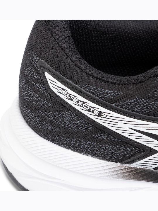 Gel-Excite 7 GS Kids Sports Shoes Running with Laces Black