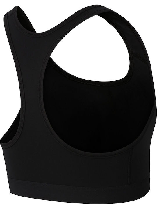 Swoosh Damen Sport-BH Schwarz