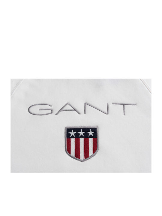 Hanorac cu Glugă Alb