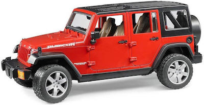 Bruder Jeep Wrangler Unlimited Rubicon Auto 1:24 für 3++ Jahre (Verschiedene Designs) 1Stück 02525