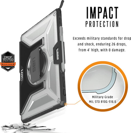 UAG Plasma With Handstrap & Shoulder Strap Back Cover Ανθεκτική Διάφανη