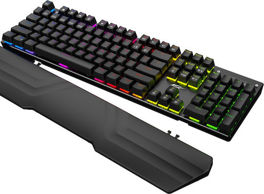 Havit KB432L Gaming Mechanical Keyboard with Outemu Blue switches and RGB lighting (English US)