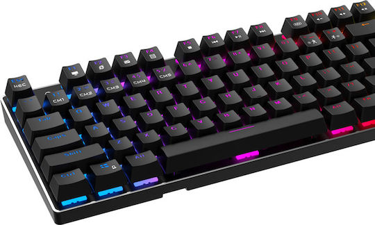 Havit KB432L Gaming Mechanical Keyboard with Outemu Blue switches and RGB lighting (English US)