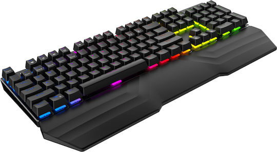 Havit KB432L Gaming Mechanical Keyboard with Outemu Blue switches and RGB lighting (English US)