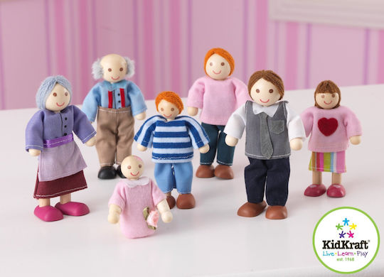 Kidkraft Wooden Doll Family Set 10εκ.