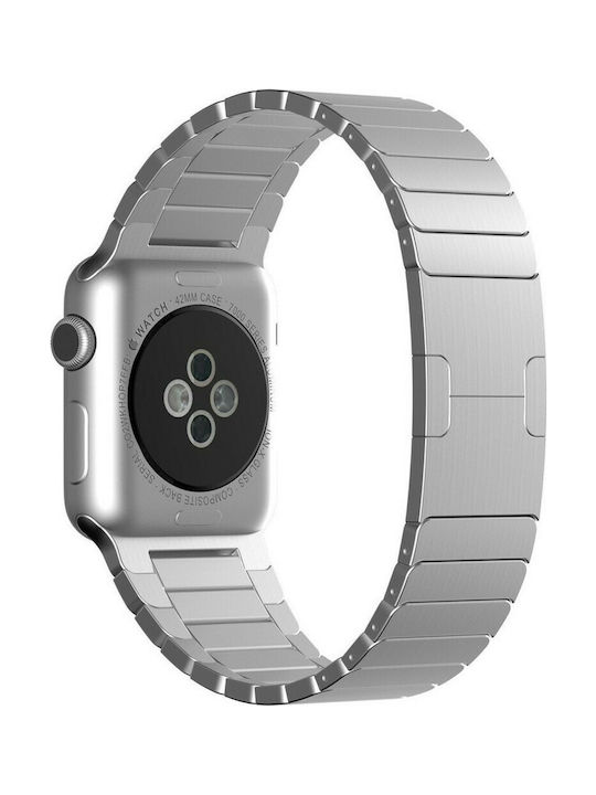 Tech-Protect Linkband Curea Oțel inoxidabil Argintiu (Apple Watch 44/45/46mm/Ultra 49mm)