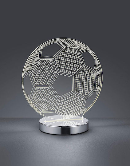 Trio Lighting Dekoratives Tischlicht Ball LED 3D-Illusion 20x12x22cm