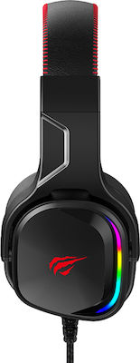 Havit H2022U Über Ohr Gaming-Headset mit Verbindung USB Schwarz