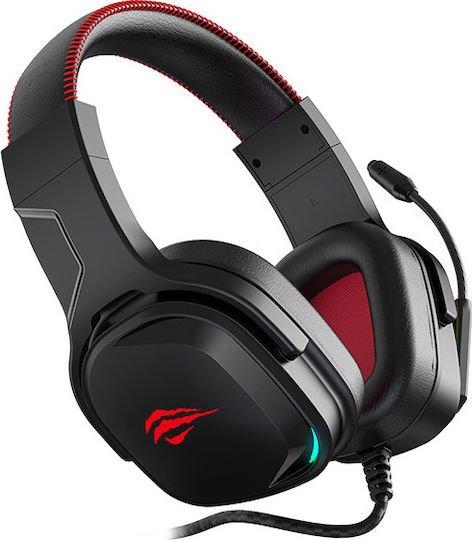Havit H2022U Über Ohr Gaming-Headset mit Verbindung USB Schwarz