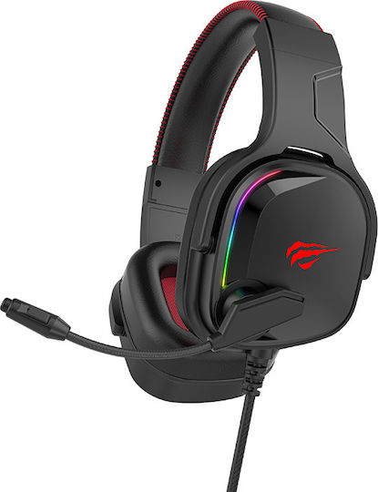 Havit H2022U Über Ohr Gaming-Headset mit Verbindung USB Schwarz