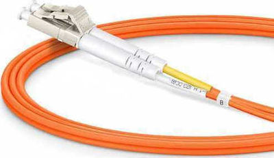 Optical Fiber LC-LC Cable 2m Πορτοκαλί