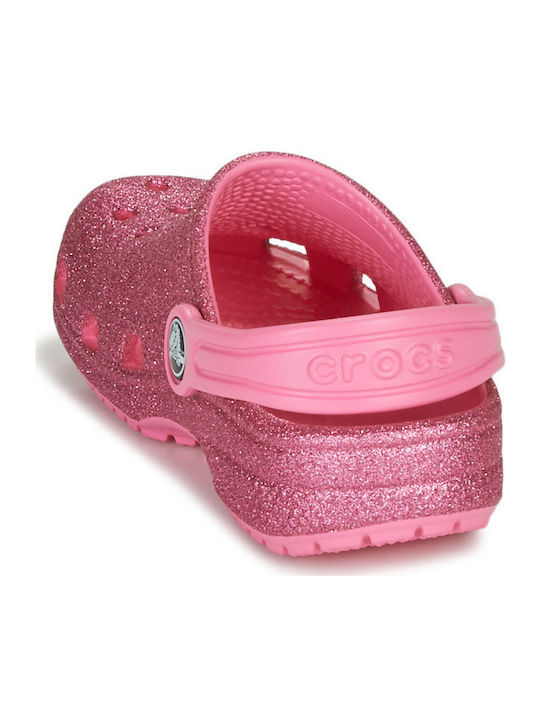 Classic Glitter Kinder Anatomische Badeschuhe Rosa