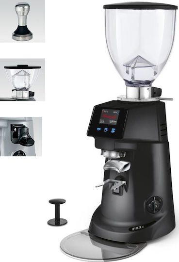 Fiorenzato F83 E Coffee Grinder On Demand 650W with Bean Hopper Capacity 1.5kg Black