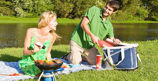Campingaz Party Grill Ψησταριά Υγραερίου Σχάρας 32.5x27εκ. με 1 Εστία 1.35kW