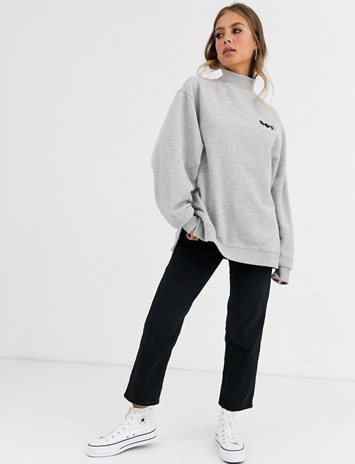 superdry ana high neck crew