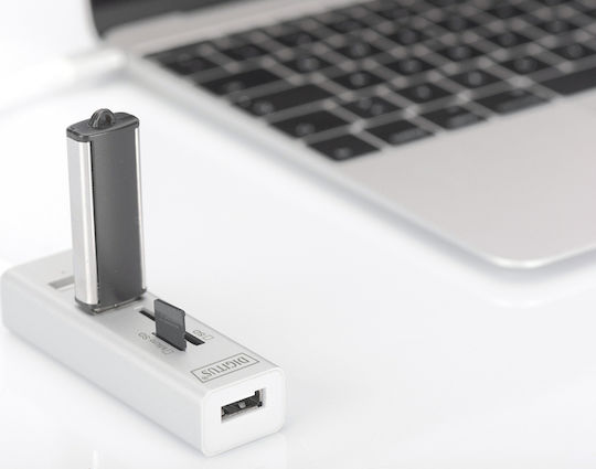 Digitus Card Reader Type-C for /S/D/ /m/i/c/r/o/S/D/ / / / / White