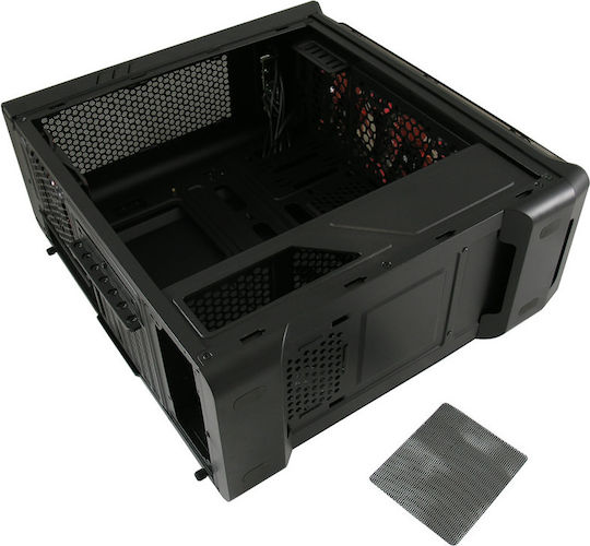 LC-Power Gaming 988 Midi Tower Κουτί Υπολογιστή με Πλαϊνό Παράθυρο Μαύρο
