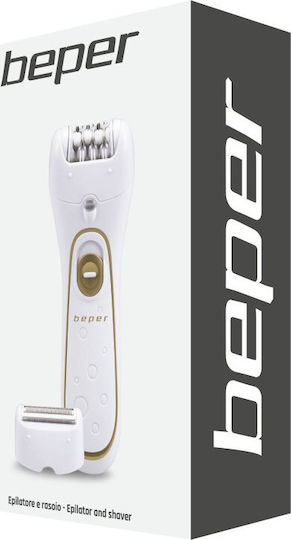 Beper 2 In 1 Rechargeable Epilator Αποτριχωτική Μηχανή
