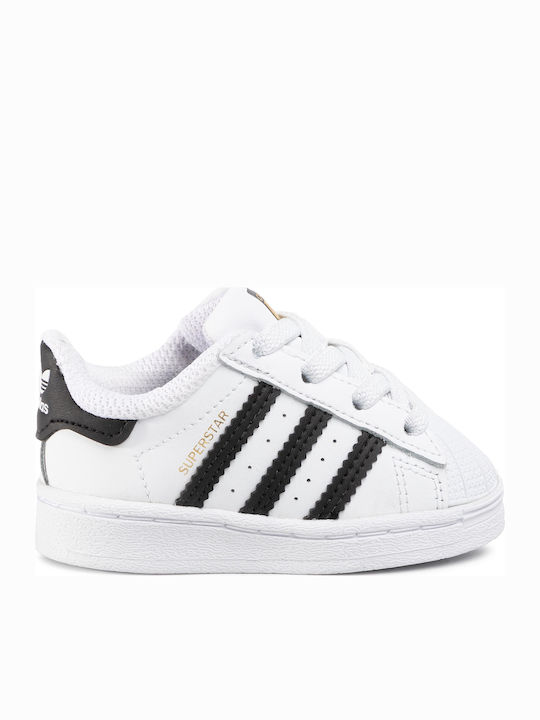 Adidas Παιδικά Sneakers Superstar El I Cloud White / Core Black / Cloud White