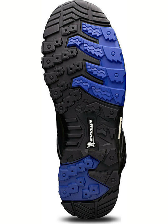 To Work For Full Grip Michelin Traction Waterproof Boots Safety Black S3 with Certification HRO, SRC,WR