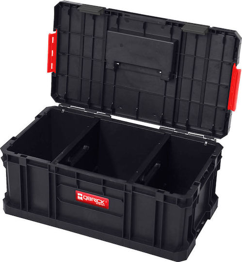 Qbrick System Two Toolbox Hand Toolbox Plastic with Tray Organiser W53xD31.3xH22.3cm