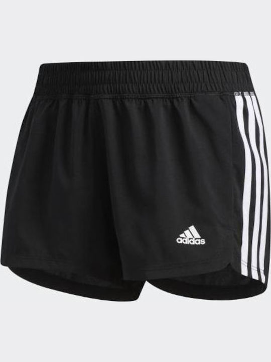 Pacer 3-Stripes Woven Femei Pantaloni scurți Pantaloni scurți Negru