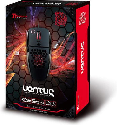 Thermaltake Ventus RGB Laser Gaming Mouse 5700 DPI Black