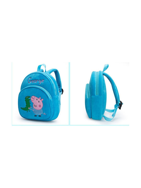 George Peppa Pig Kinder Rucksack Rucksack Blau