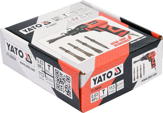 Yato Set Air Chipping Hammer with Accessories YT-09904