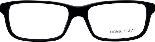 Giorgio Armani Plastic Eyeglass Frame Black AR7001 5017