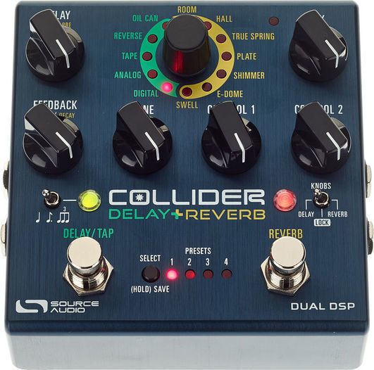 Source Audio SA 263 Πετάλι Effect Delay / Reverb Ηλεκτρικής Κιθάρας και Ηλεκτρικού Μπάσου