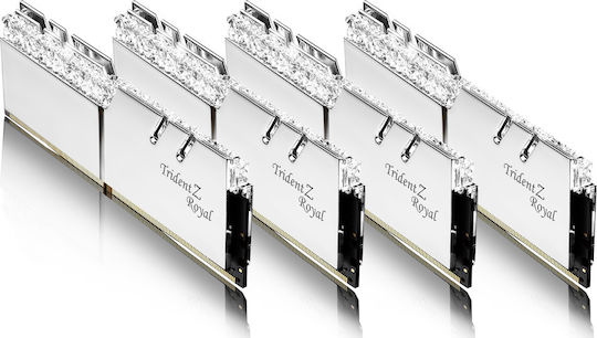 G.Skill Trident Z Royal 32GB DDR4 RAM with 4 Modules (4x8GB) and 3600 Speed for Desktop