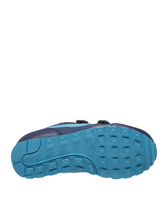 MD Runner 2 PSV Kids Sports Shoes Running with Hoop & Loop Closure Navy Blue
