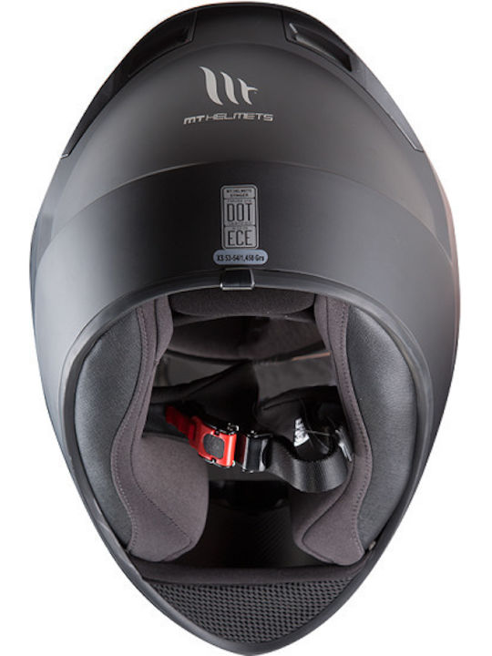 MT Stinger Negru mat Cască Moto Față întreagă ECE 22.05 1450gr MTH000KRA211