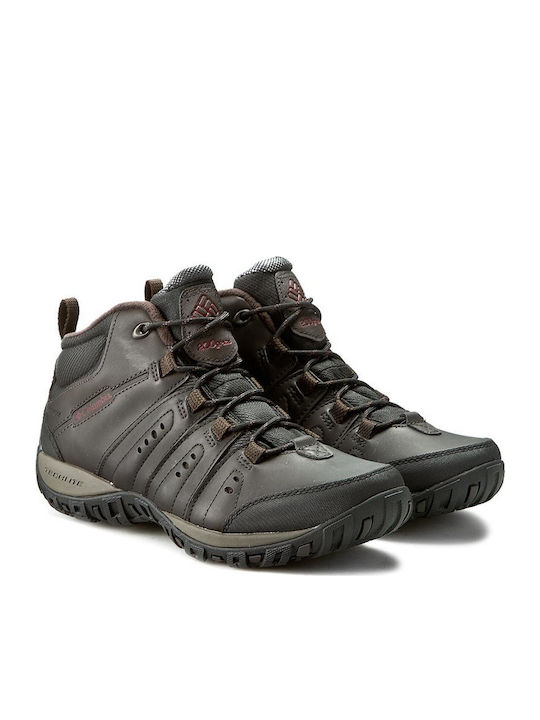 Columbia Woodburn II Chukka Ανδρικά Ορειβατικά Μποτάκια Cordovan / Garnet Red