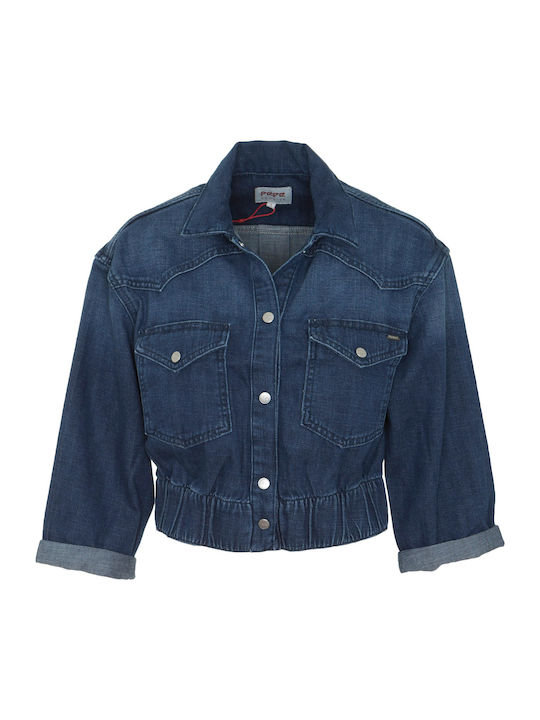 Pepe Jeans Carli Langärmelig Damen Denim Hemd Blau