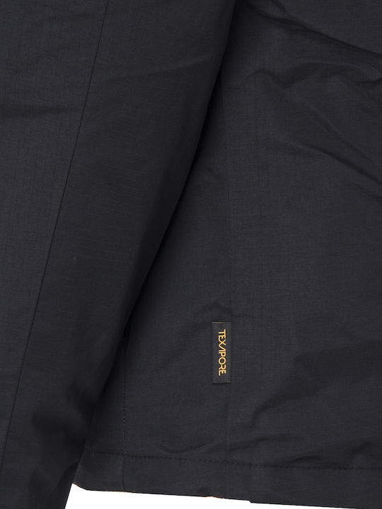 Geci Barbati Gotland 3 În 1 Sezon Iarna Hardshell Waterproof și cu protecție împotriva vântului Negru
