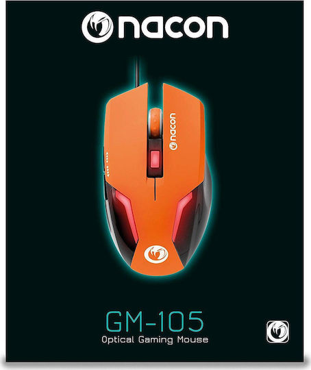 Nacon GM-105 Gaming Mouse Orange