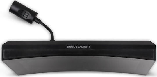 Life Tundra Curved Wireless Digital Weather Station Tabletop Black