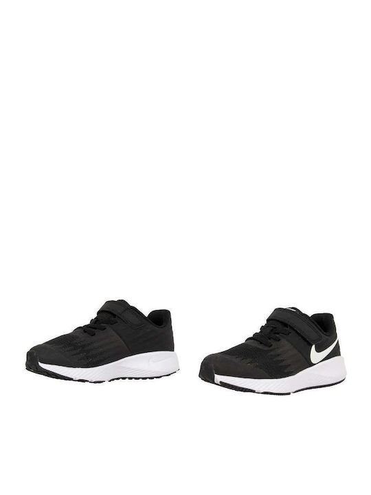 Star Runner Runner PSV Kids Sports Shoes Running with Hoop & Loop Closure Black