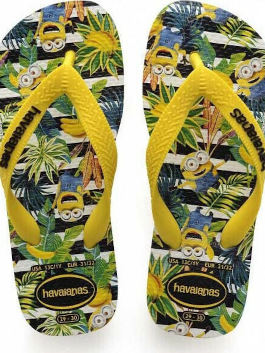 Kids' Flip Flops Minions Yellow Minions